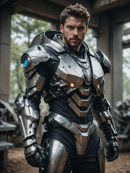 31072611-2067885438-(masterpiece, best quality, ultra-detailed, best shadow), cinematic film still, photo of a man wearing a high tech scifi armor,.png